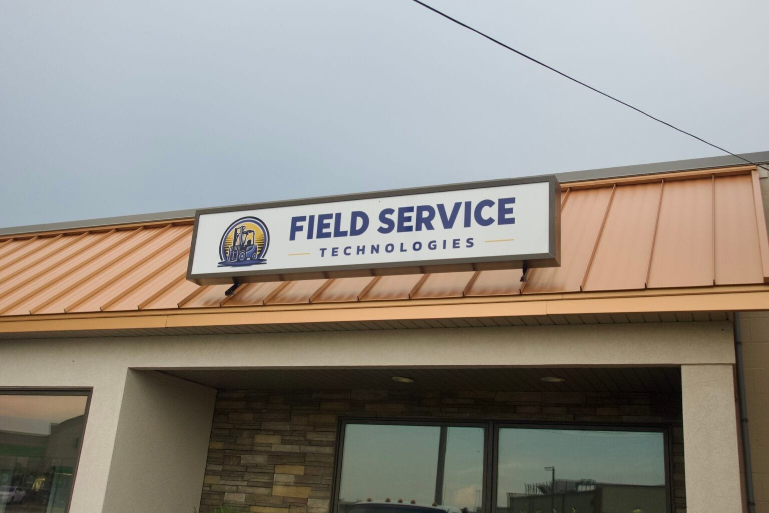 Field Service building sign- Morton, IL