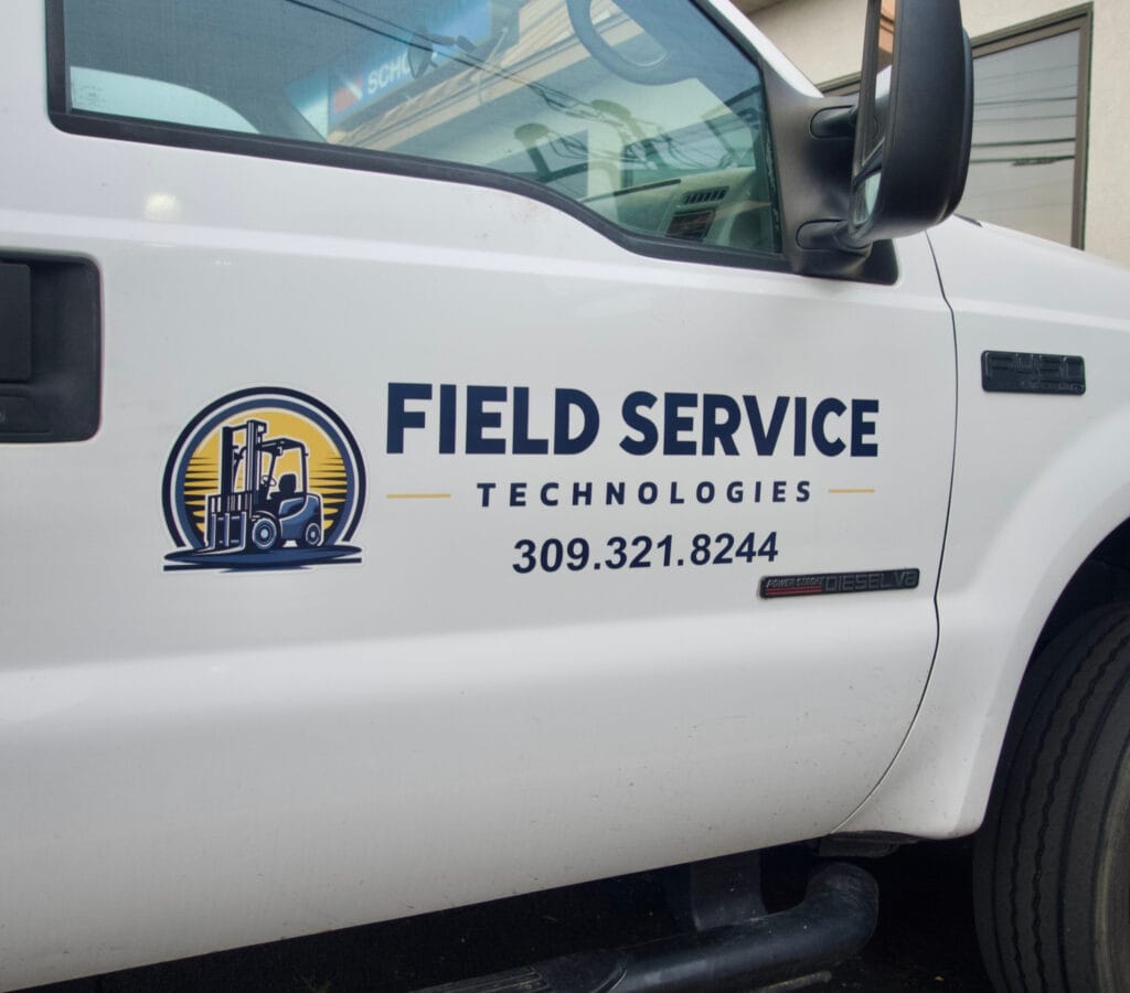Field Service truck graphic - Morton, IL